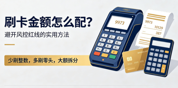 乐刷POS机交易：金额配比法则，6:3:1黄金搭配？